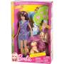 Muñeca tren de caramelo Hermana Barbie