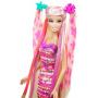 Muñeca Barbie Hairtastic! Color & Design Salon