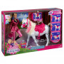 Barbie™ & Her Sisters in a Pony Tale RC Train & Ride™ Horse (DV)