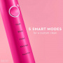 Moon Barbie x Pink Sonic Cepillo de dientes eléctrico para adultos, 5 modos inteligentes para limpiar, blanquear, masajear y pulir dientes, recargable con funda de viaje