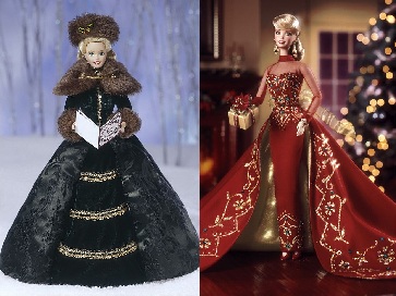 Holiday Porcelain Barbie Collection®