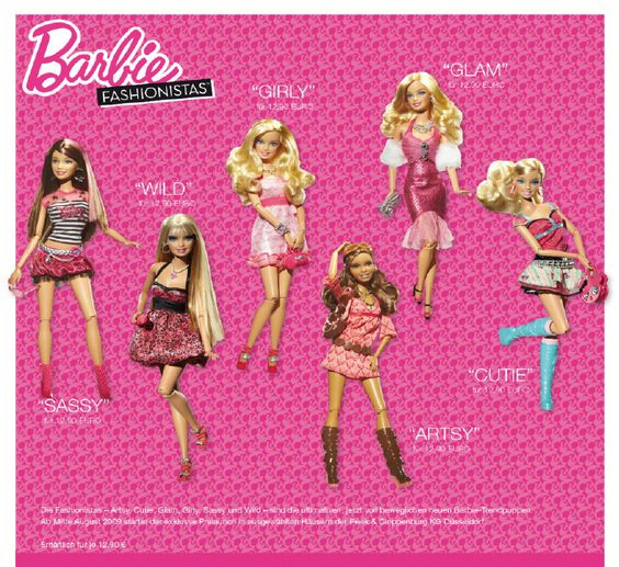 Barbie Fashionistas Wave 1