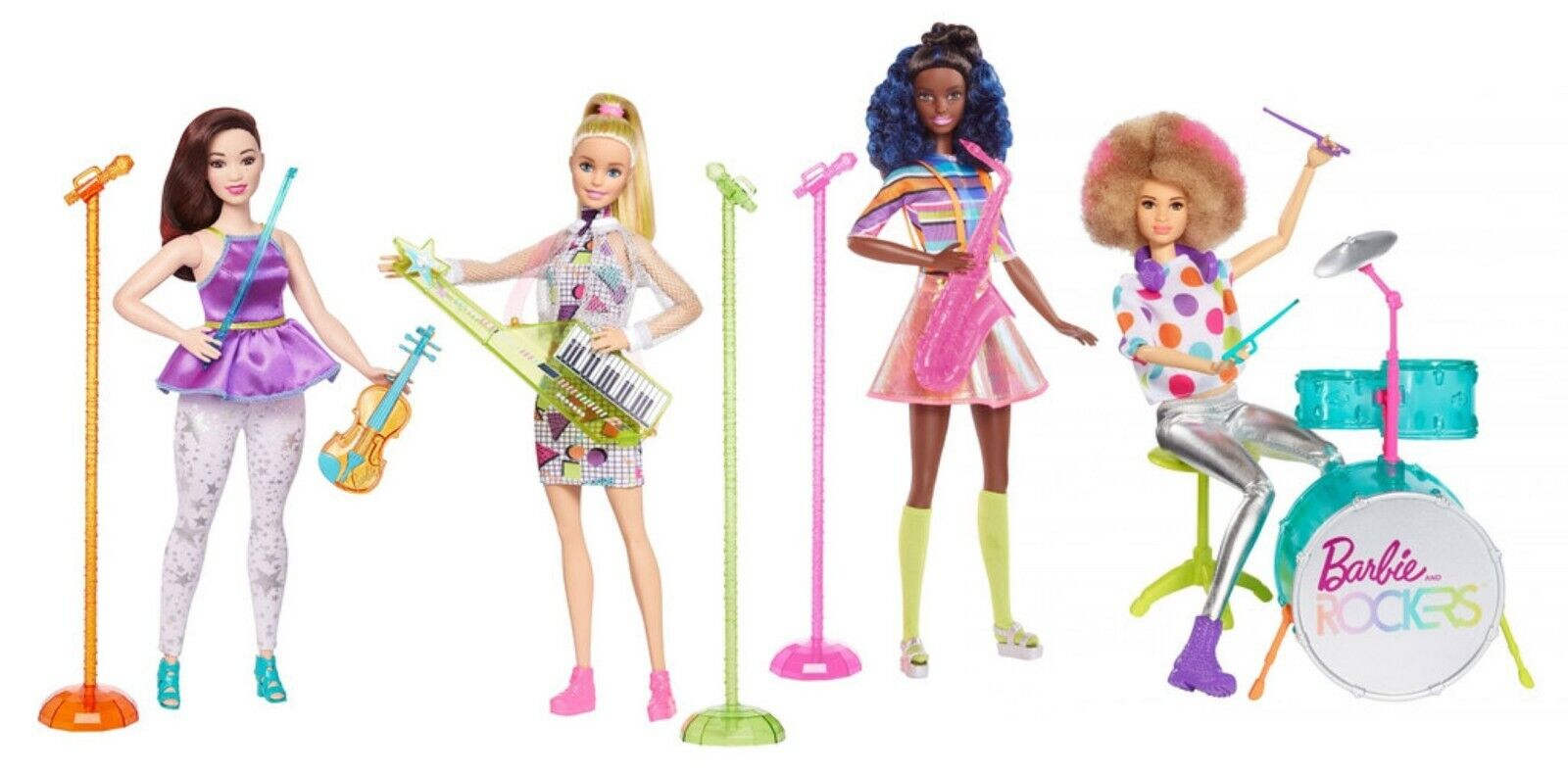 Barbie® and the Rockers dolls 2017