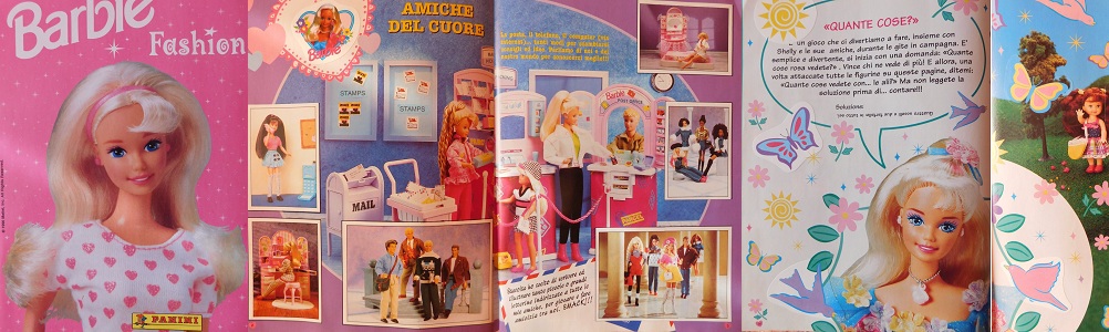 Álbum Barbie Fashion de Panini 1996