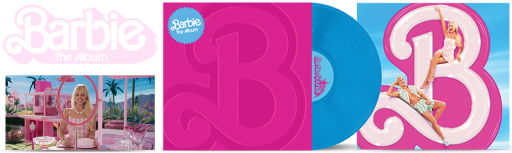 Barbie The Album Embossed Sky Blue Vinyl (Limited Edition)