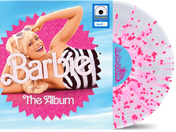 Barbie: The Album (Walmart Exclusive) Clear Pink Splatter Color Vinyl