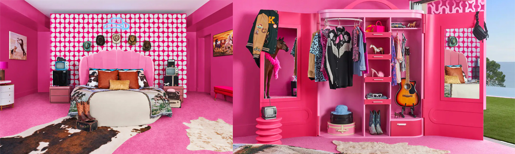 Habitaciones Dreamhouse Barbie al estilo de Ken
