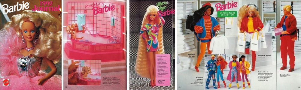 Catálogo Barbie Journal 1992