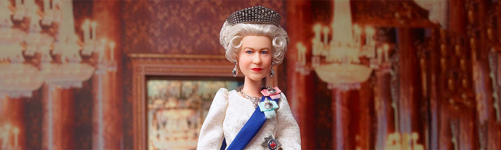 ¡La muñeca Barbie de la reina Isabel II celebra el jubileo de platino de Su Majestad!