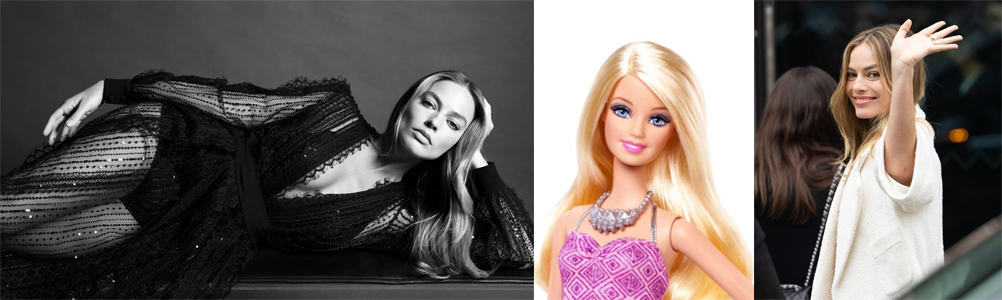 Margot Robbie sorprende con nuevo look para su próxima película Barbie