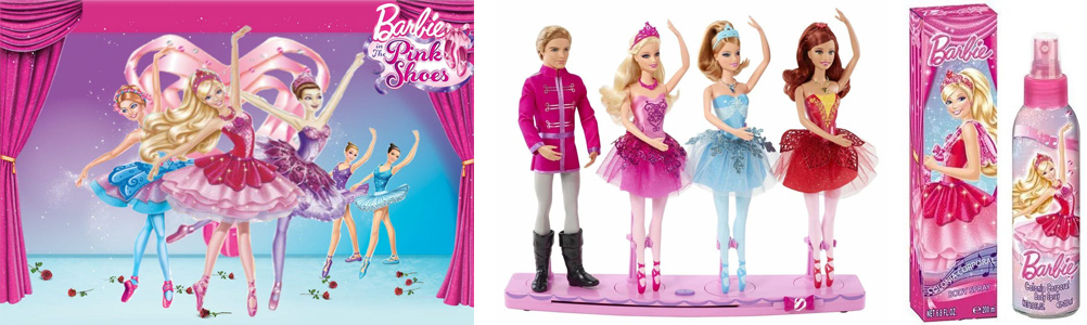 Merchandise Barbie y las zapatillas mágicas Parte 1