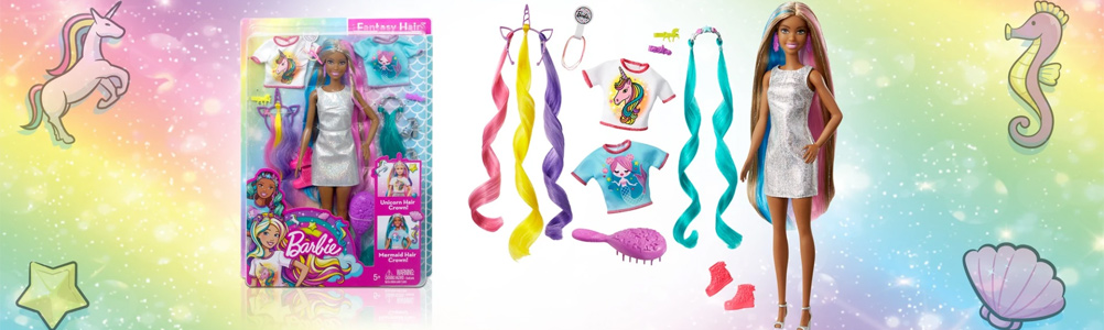 Muñeca Barbie® Fantasy Hair