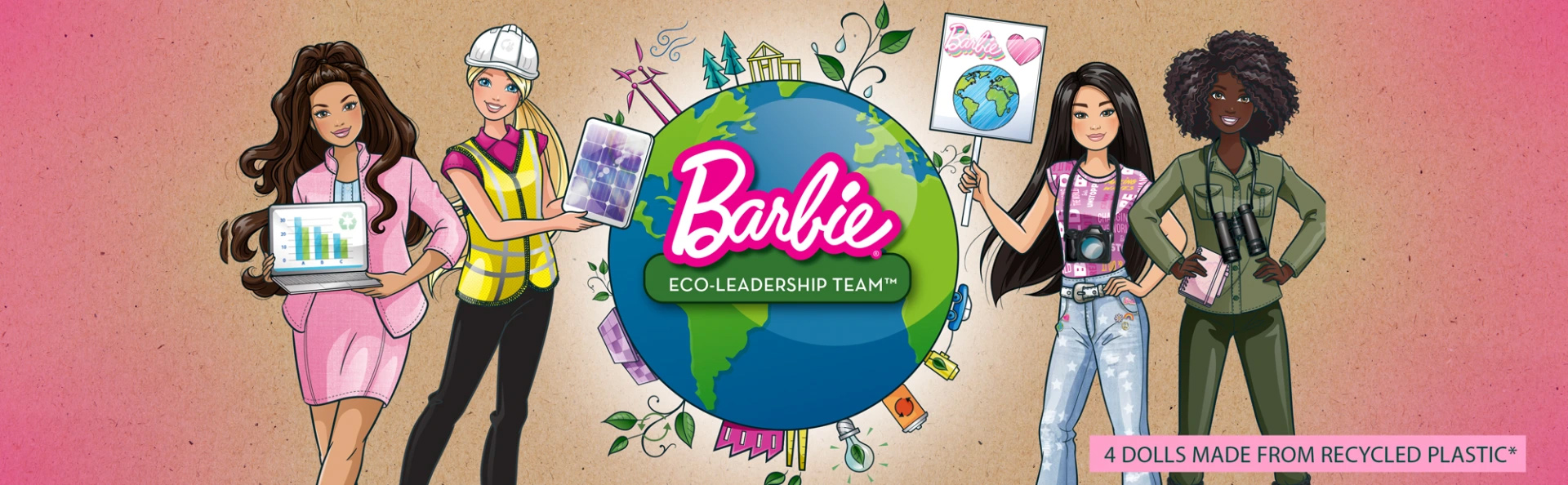 Muñecas Barbie Equipo Eco-líderes