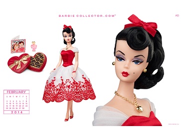 Muñecas Barbie San Valentín (Valentine)
