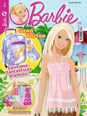 Portada revista de Barbie 117