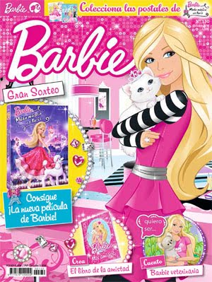 Portada revista de Barbie 130