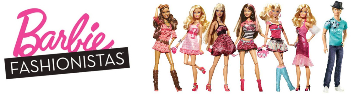Serie muñecas Barbie Fashionistas 2009
