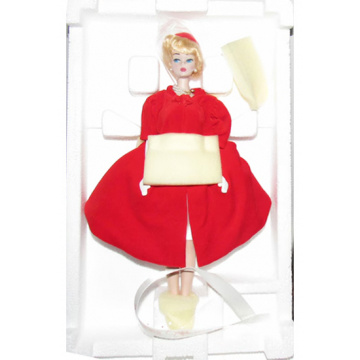 Muñeca Barbie Silken Flame - Porcelain Treasures (rubia)