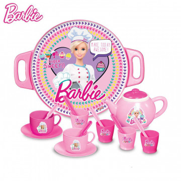 Juego de té infantil Barbie