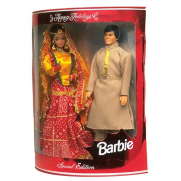 Muñecas Barbie & Ken Happy Holidays