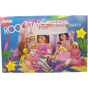 Rockin' House Party Salon Barbie Rock Stars