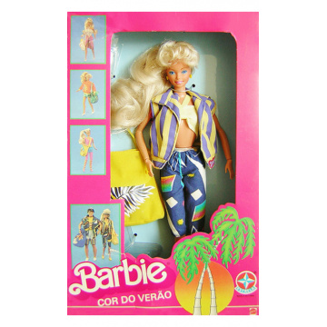 Barbie Cor do Verão (azul y amarillo)