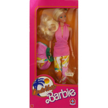 Barbie Cor do Verão (traje de baño negro y rosa)