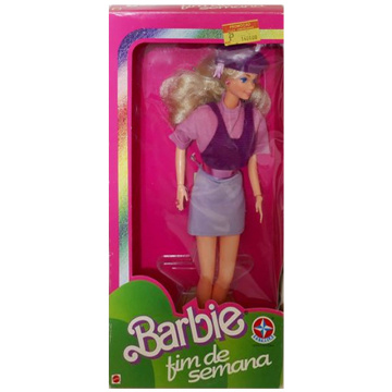 Barbie Fim de Semana (morado) (Estrela)
