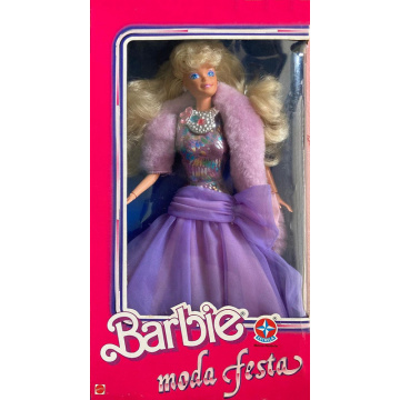 Barbie Moda Festa (morado) (Estrela)