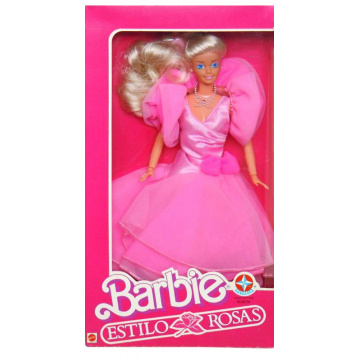 Muñeca Barbie Estilo Rosas - Estrela