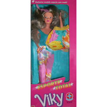 Muñeca Viky Barbie Esporte Total - Estrela