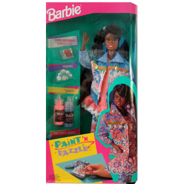 Barbie paint n dazzle sale