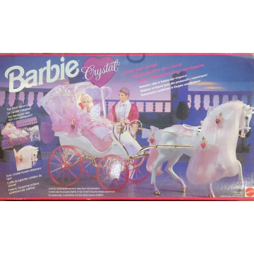 Carruaje y caballo Barbie Crystal