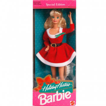 Muñeca Barbie Holiday Hostess