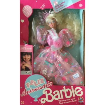 Feliz aniversário Barbie (Estrela)