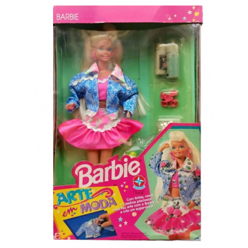 Muñeca Barbie Arte em Moda (Estrela)