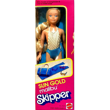 Muñeca Skipper Barbie Sun Gold Malibu