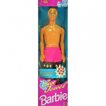 Muñeco Ken Barbie Sun Jewel