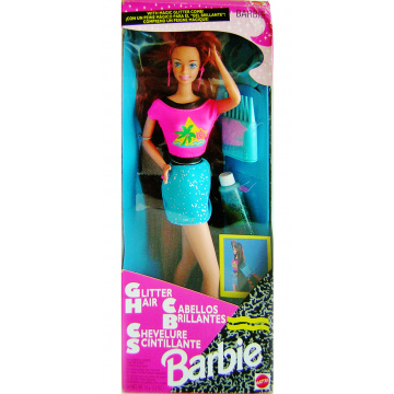 Muñeca Barbie Glitter Hair AA