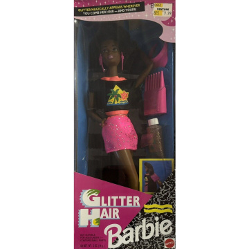 Muñeca Barbie Glitter Hair AA