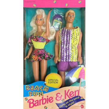 Set Barbie y Ken Beach Fun
