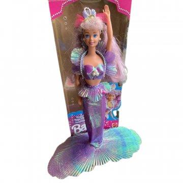Muñeca Barbie Sirena cabellos mágicos