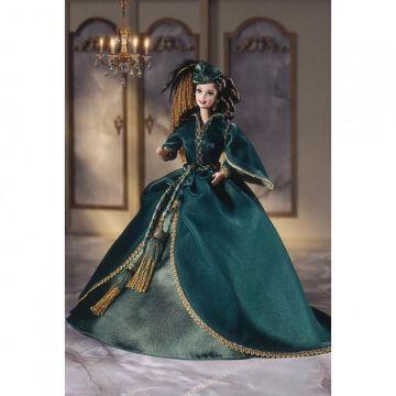 Muñeca Barbie es Scarlett O’Hara (Vestido Verde de paño / Green Drapery Dress)