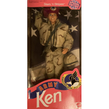 Muñeco Ken Barbie Army