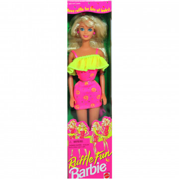 Muñeca Barbie Ruffle Fun