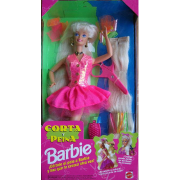 Muñeca Barbie Corta y Peina