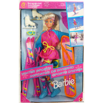 Muñeca Barbie Winter Sports