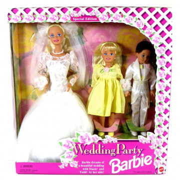 Set de regalo Barbie Wedding Party