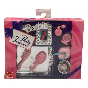 Set Pink Chrome Barbie Pretty Treasures
