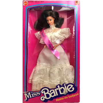 Muñeca Miss Barbie Reina de belleza